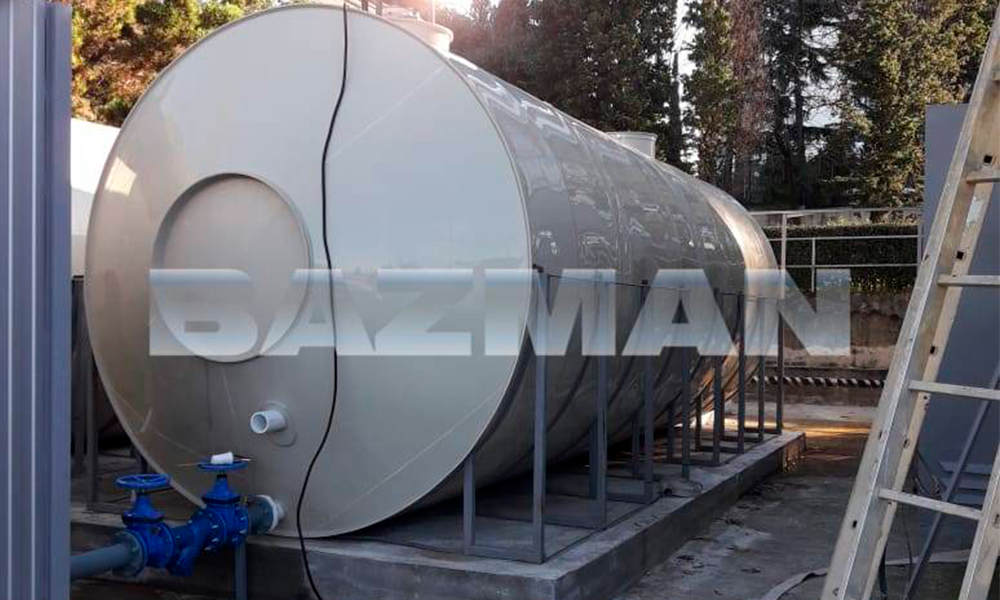 Резервуары наземные 50 м3 Объект г. Сочи, Гостиничный комплекс