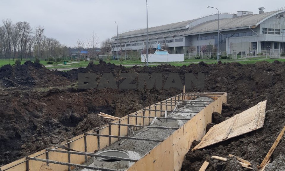 Производство и монтаж КНС и очистных сооружений 30 л/сек при высоком уровне грунтовых вод за 18 часов без водопонижения